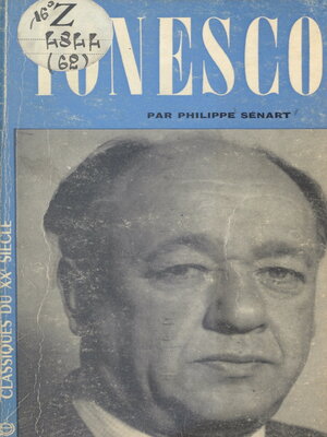 cover image of Eugène Ionesco